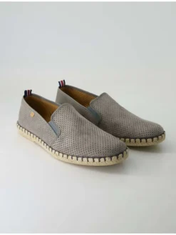 Verbenas Slipper in Grau Clearance