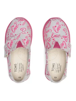 TOMS Slipper in Grau/ Bunt> Halbschuhe