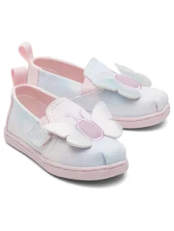 TOMS Slipper in Rosa/ Hellblau> Halbschuhe
