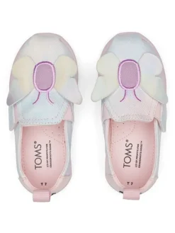 TOMS Slipper in Rosa/ Hellblau> Halbschuhe