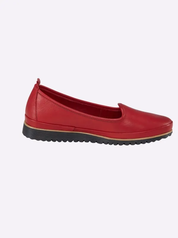 Andrea Conti Slipper in rot Outlet