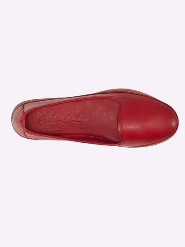 Andrea Conti Slipper in rot Outlet