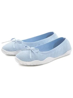 LASCANA Sneaker Ballerinas in hellblau>Kinder Ballerinas