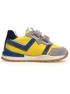 Naturino Sneakers "Evon" in Gelb/ Grau/ Dunkelblau>Kinder Sneakers·Sneakers Low|Sneakers