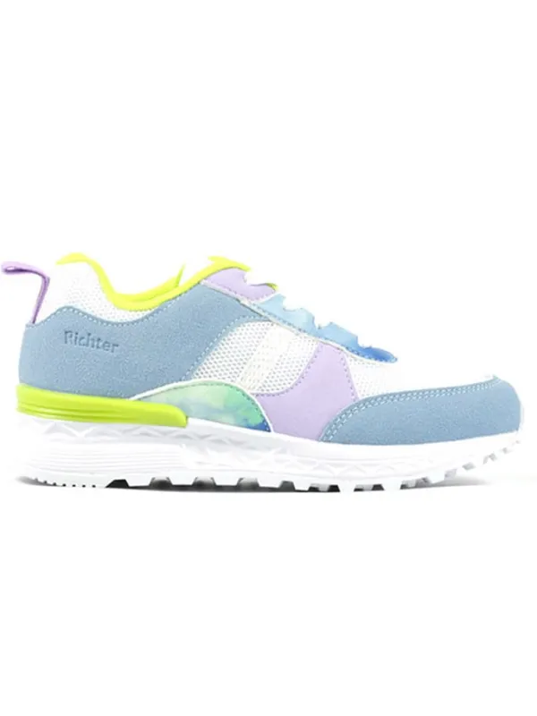 Richter Shoes Sneakers "Future2" in Weiß/ Blau/ Gelb>Kinder Sneakers·Sneakers High