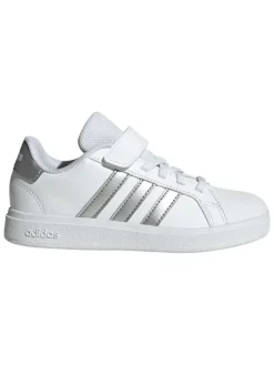 adidas Sneakers "Grand Court 2.0" in Weiß/ Silber>Kinder Sneakers·Sneakers Low