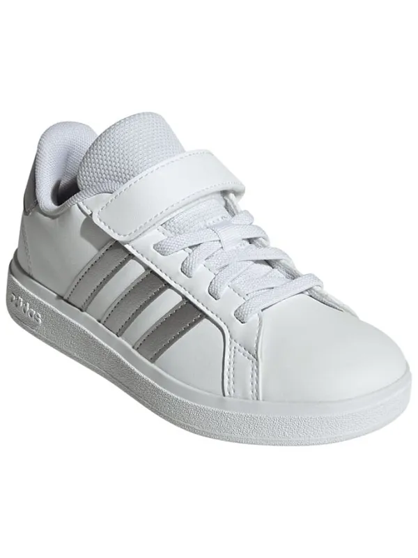 adidas Sneakers "Grand Court 2.0" in Weiß/ Silber>Kinder Sneakers·Sneakers Low