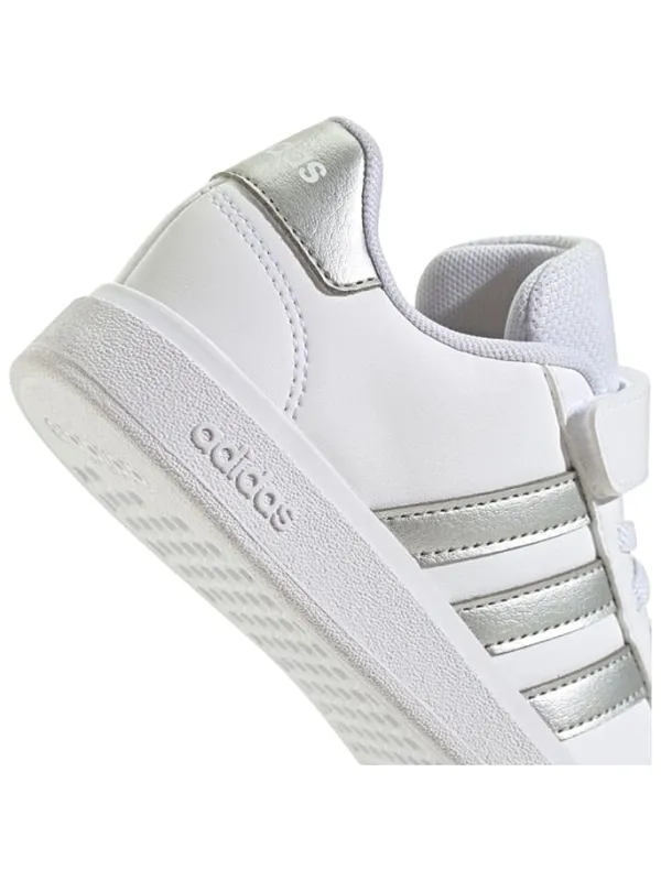 adidas Sneakers "Grand Court 2.0" in Weiß/ Silber>Kinder Sneakers·Sneakers Low