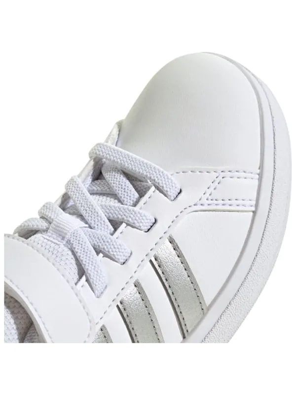 adidas Sneakers "Grand Court 2.0" in Weiß/ Silber>Kinder Sneakers·Sneakers Low
