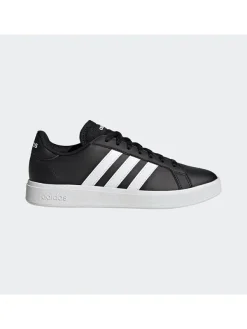 adidas Sneakers "Grand Court Base 2.0" in Schwarz/ Weiß Discount