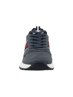 Tom Tailor Sneakers in Dunkelblau/ Weiß/ Rot Clearance