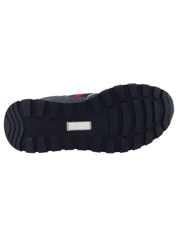 Tom Tailor Sneakers in Dunkelblau/ Weiß/ Rot Clearance
