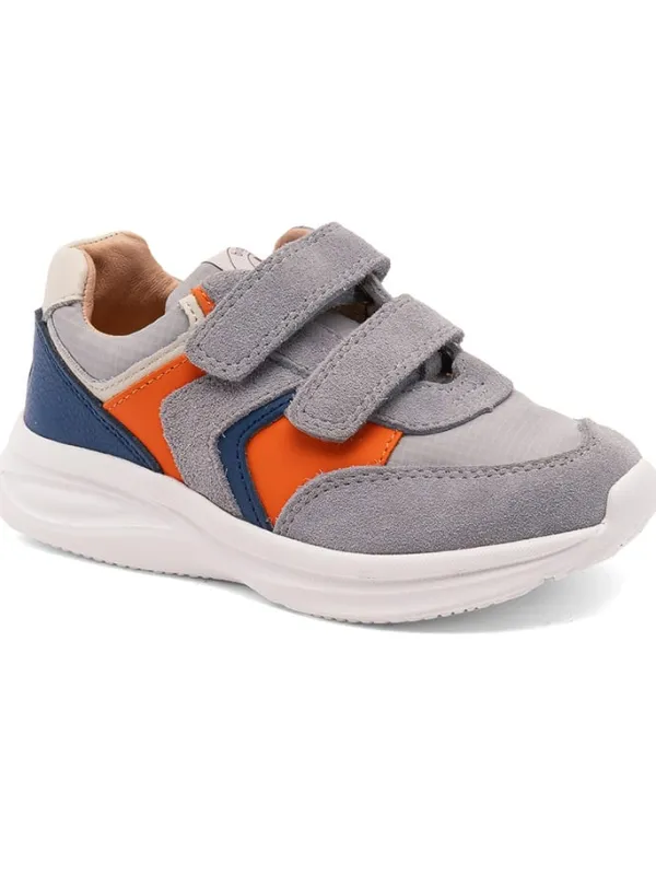 bisgaard Sneakers in Grau/ Blau/ Orange>Kinder Sneakers|Sneakers·Sneakers Low