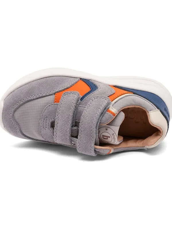 bisgaard Sneakers in Grau/ Blau/ Orange>Kinder Sneakers|Sneakers·Sneakers Low