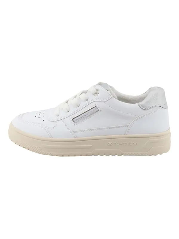 Tom Tailor Sneakers in Weiß/ Beige>Damen Sneakers