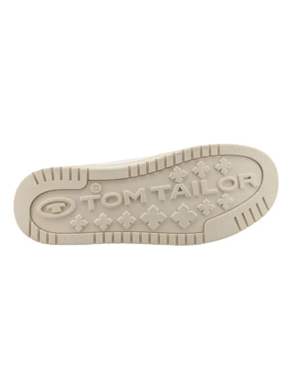 Tom Tailor Sneakers in Weiß/ Beige>Damen Sneakers