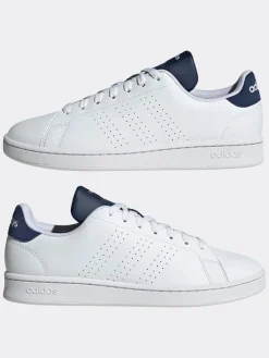 adidas Sneakers in Weiß/ Dunkelblau