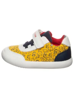 Geox Sneakers in Weiß/ Gelb Hot