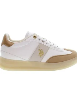 U.S. Polo Assn. Sneakers in Weiß/ Hellbraun Online