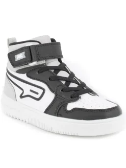 Primigi Sneakers in Weiß/ Schwarz>Kinder Sneakers·Sneakers High