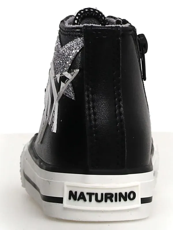 Naturino Sneakers in Weiß/ Schwarz Clearance