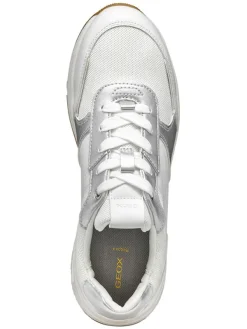 Geox Sneakers in Weiß/ Silber Best