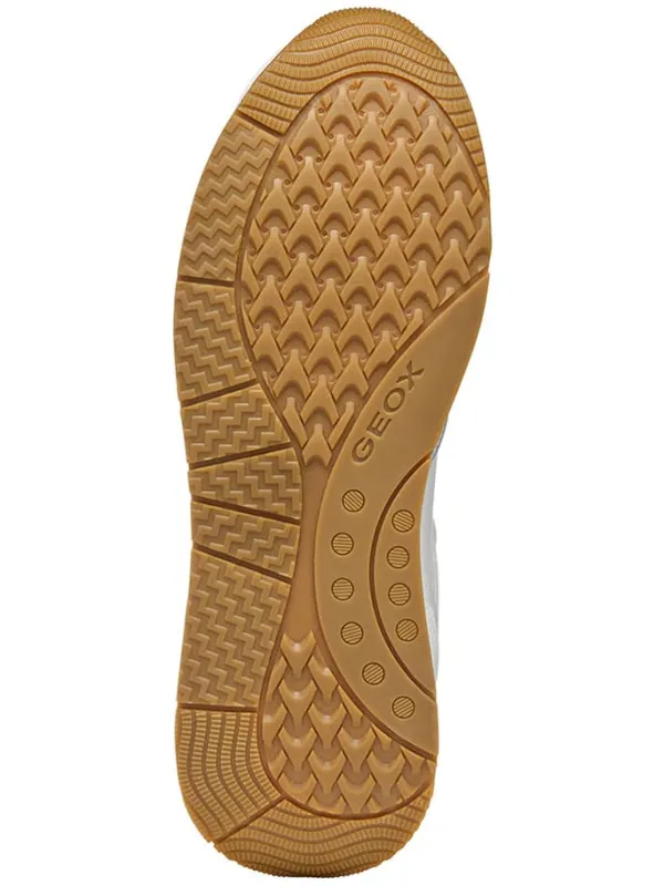 Geox Sneakers in Weiß/ Silber Best