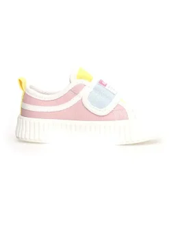Naturino Sneakers "Kily" in Pink/ Gelb>Kinder Sneakers·Sneakers Low