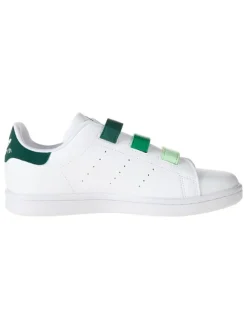 adidas Sneakers "Stan Smith" in Weiß/ Grün>Kinder Sneakers·Sneakers Low