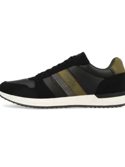 Wrangler Sneakers "Wyatt" in Khaki/ Schwarz New