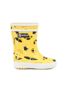 AIGLE Stiefel Baby Flac Theme in bunt-kombi> Gummistiefel