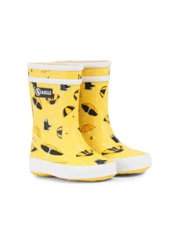 AIGLE Stiefel Baby Flac Theme in bunt-kombi> Gummistiefel