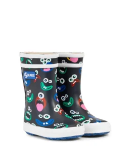 AIGLE Stiefel Baby Flac Theme Monsters in bunt-kombi Outlet