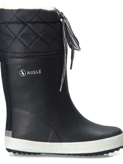 AIGLE Stiefel Giboulee in marine/weiß New