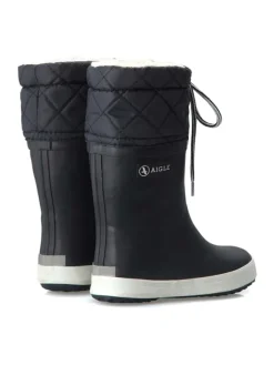 AIGLE Stiefel Giboulee in marine/weiß New