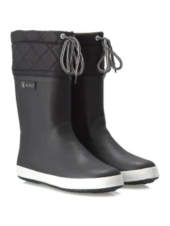 AIGLE Stiefel Giboulee in schwarz>Damen Gummistiefel|Gummistiefel
