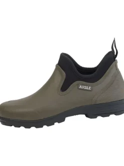 AIGLE Stiefel Lessfor Plus in kaki>Kinder Clogs & Pantoletten·Clogs