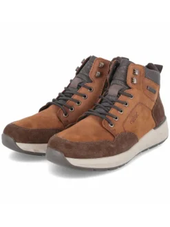 rieker Stiefel mit Warmfutter in braun>Herren Stiefel & Boots