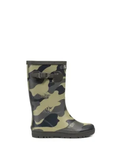 AIGLE Stiefel Woodypop in camouflage>Kinder Gummistiefel