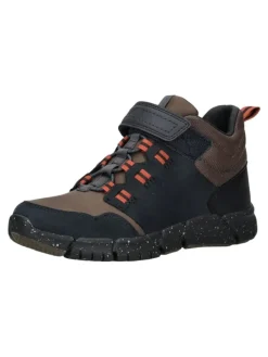Geox Stiefelette in Blau/Braun Clearance