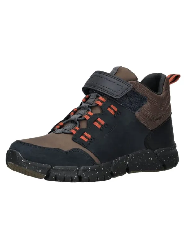 Geox Stiefelette in Blau/Braun Clearance