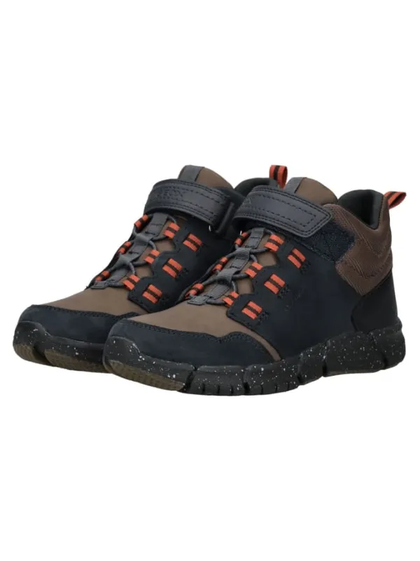 Geox Stiefelette in Blau/Braun Clearance