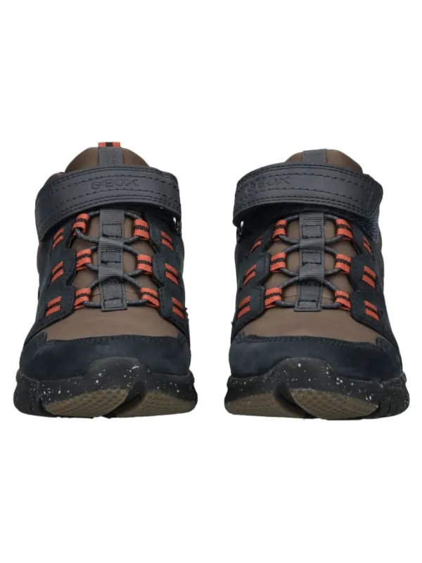 Geox Stiefelette in Blau/Braun Clearance