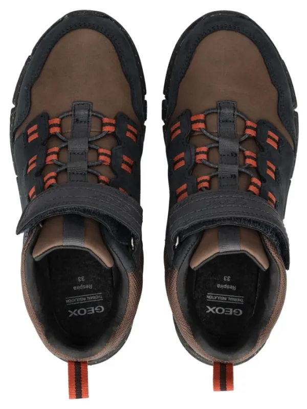 Geox Stiefelette in Blau/Braun Clearance