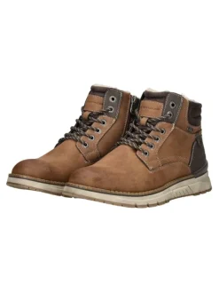 Tom Tailor Stiefelette in Braun><noscript><img width=