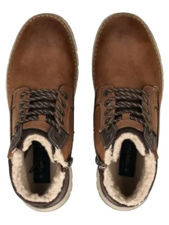 Tom Tailor Stiefelette in Braun><noscript><img width=