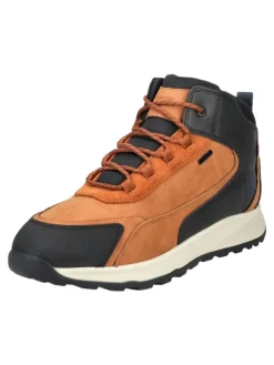 Geox Stiefelette in Braun/Schwarz>Herren Stiefel & Boots
