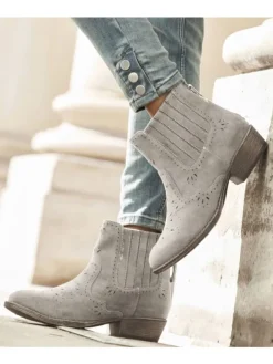 LASCANA Stiefelette in grau>Damen Stiefeletten