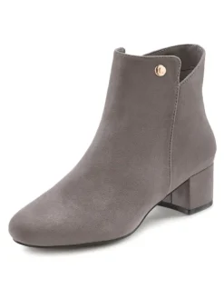 LASCANA Stiefelette in hellgrau