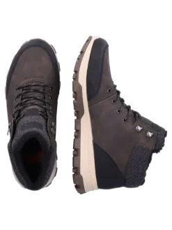 rieker Stiefelette in Schwarz/Braun Outlet